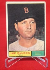 Ike Delock 1961 TOPPS Baseball Card #268 VG-EX