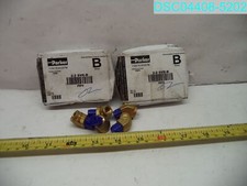 QTY=15: 2-2 SVE-B Parker Brass Pipe Fittings SVE Street Elbow 45°