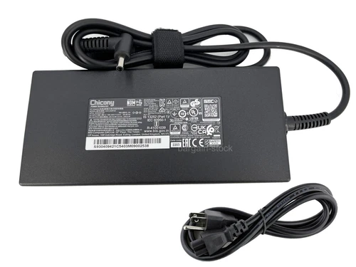Chicony 240W AC Adapter Charger For MSI Pulse GL66 12UGK 12UGKV-464 A20-240P2A