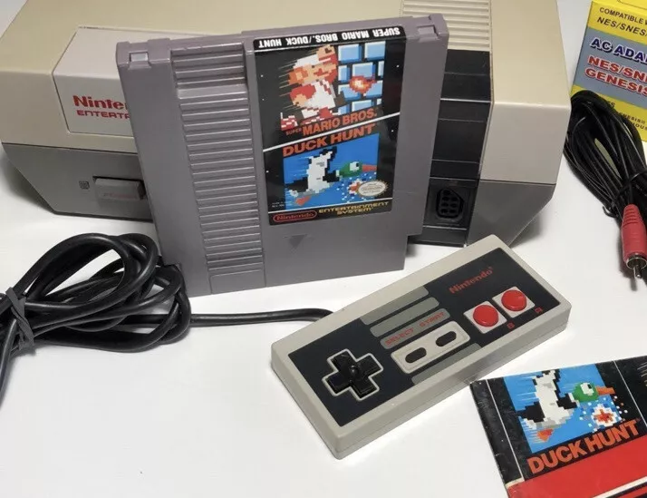 NINTENDO NES CONSOLE ORIGINAL SYSTEM GAMES SUPER MARIO 1 2 3 +YOU PICK  BUNDLE+