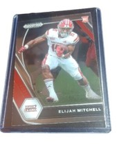 Elijah Mitchell 2021 Prizm Draft Rookie Card San Francisco 49ers RB