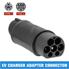 IEC 62196-2 Type 2 to SAE J1772 Type 1 EV Charging Converter Adapter Connector