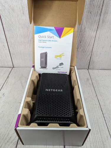 Netgear CM600 High Speed Cable Modem 960Mbps CM600-100NAS DOCSIS 3.0 Testowany Praca - Zdjęcie 2 z 4
