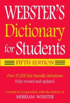 Webster's Dictionary for Students, Fifth Edition - Paperback - ACCEPTABLE