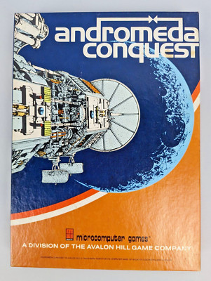 Andromeda Conquest Avalon Hill / Microcomputer Games 1982 IBM PC 5.25'' Disks CIB