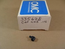 OEM JOHNSON EVINRUDE OMC 335628 CAP NAB .106" PRESS FIT 90 DEG ELBOW 0335628