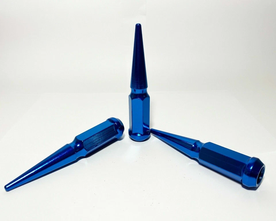 SE ADAPTA A FORD TAURUS EXPLORER FLEX MUSTANG TUERCA ASIENTO CÓNICO 1/2-20 AZUL 20 Foto 3 de 4