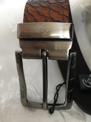 Sergio Cerruti Roma genuine men leather brown belt | eBay display picture 3