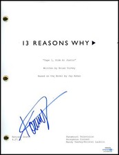 Tommy Dorfman "13 Reasons Why" AUTOGRAPH Signed 'Ryan' Pilot Episode Script ACOA