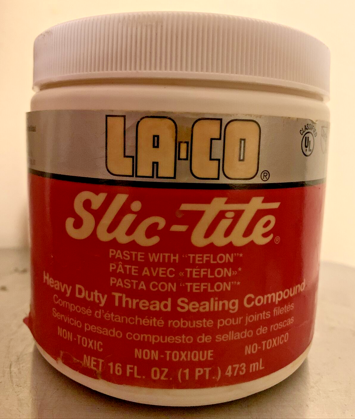 Threading Paste Slic-Tite Paste Thread Sealants W/ Ptfe, 16Fl-Oz. White | eBay