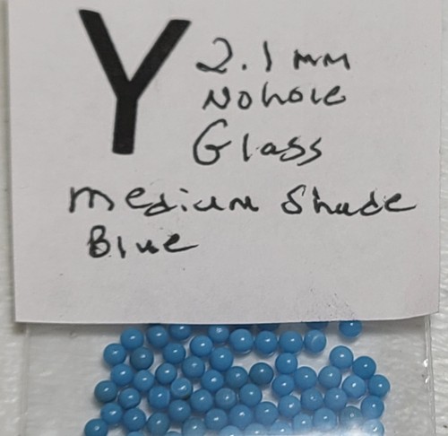 Vtg No Hole 1mm 2mm 3mm + Turquoise Color Bead Rhinestone Jewelry Repair 5014 - Picture 28 of 32