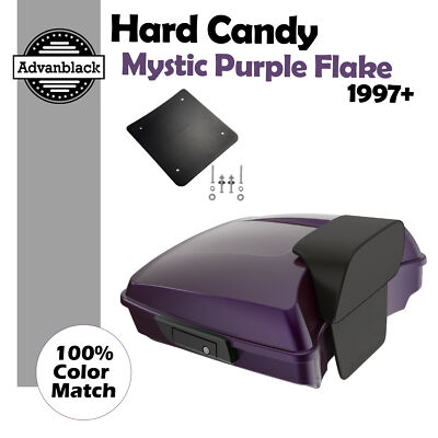 For Harley/Softail Advanblak Razor Tour Luggage Trunk HARD CANDY MYSTIC PURPLE