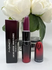 MAC Love Me Lipstick in 415 JOIE DE VIVRE 0.10 oz NIB