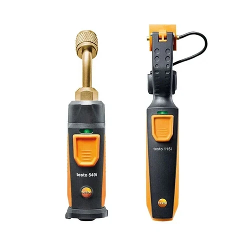 TESTO 549I 115I Digitalkrümmer Hochdruckmessgerät UND Rohrklemme Thermometer - Bild 1 von 15