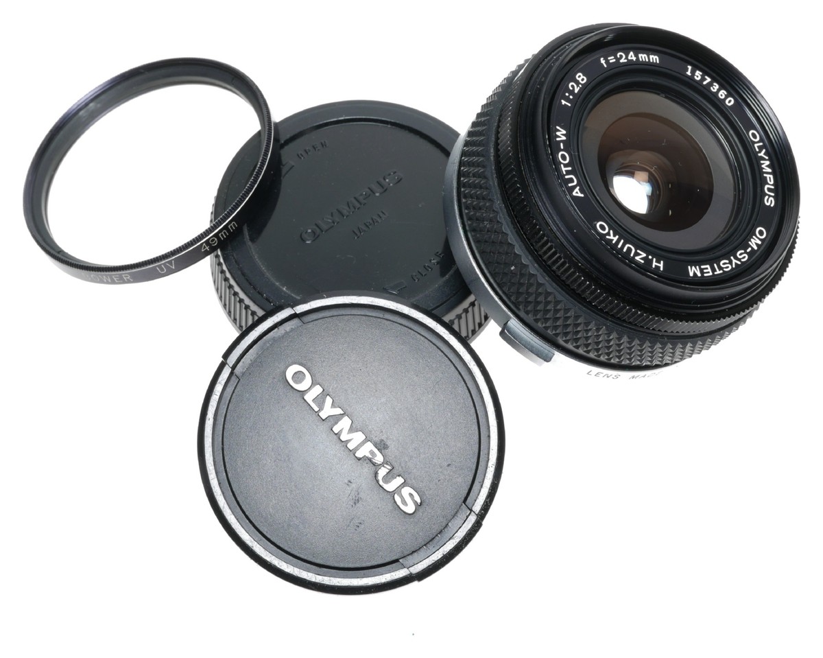 Olympus Zuiko 24mm f/2.8 OM System Auto-W Grand Angle Wide f2.8 ! Super Offre