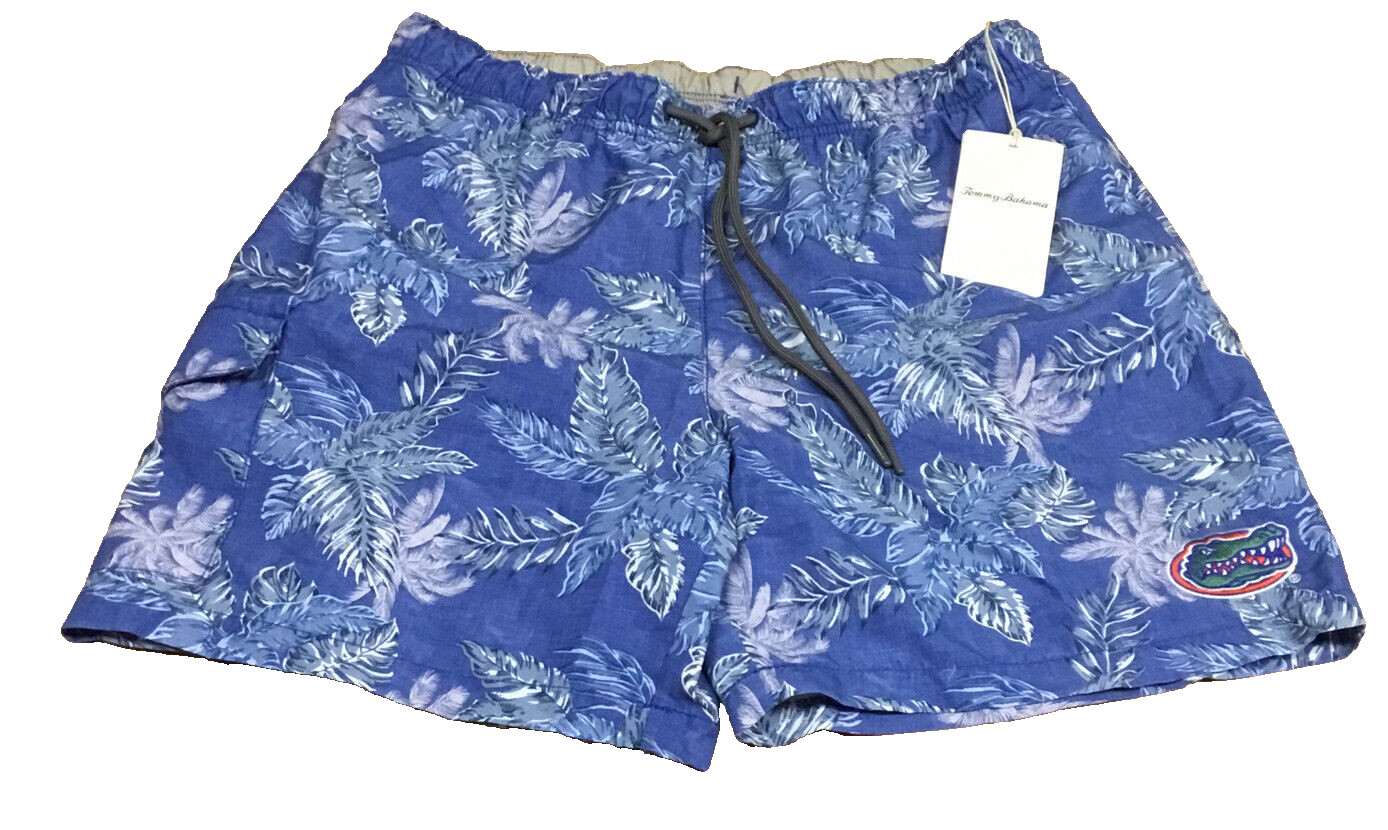 Плавки Tommy Bahama Naples Coast с выцветшими пальмами TR922142 Team Blue размер M 14990₽