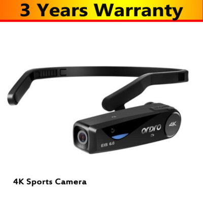 ORDRO EP6 PLUS 4K Sports Camera Head Mounted Camera Vlog Action Camera EIS 6.0#Z