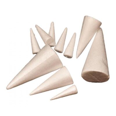 10x Kegelform Styropor Schaum Modellbau Basteln Weihnachten Party Hochzeit