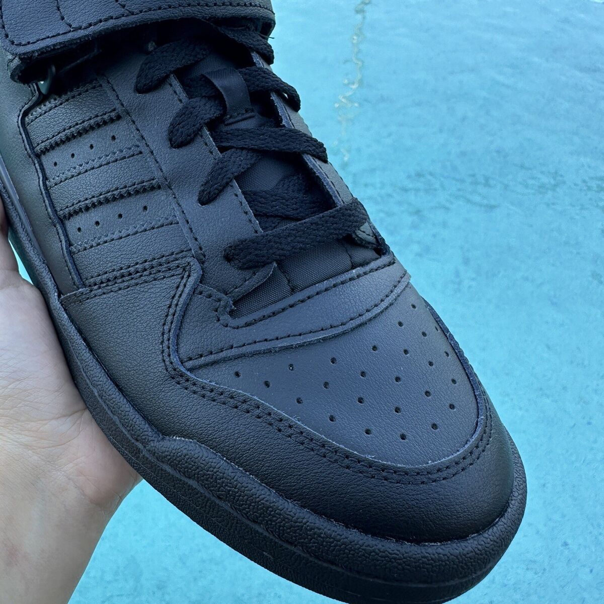 Adidas Forum Low Triple Black Men's Athletic Shoes GV9766 | eBay Adidas Forum Low Triple Black Men's Athletic Shoes GV9766 | eBay