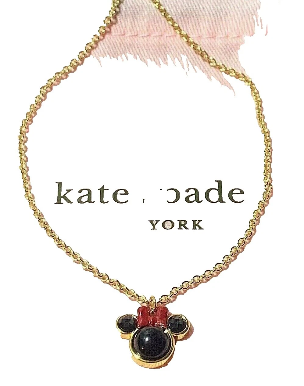 Kate Spade New York Preta Fashion Colares