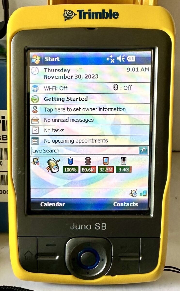 Trimble Juno Series SB Handheld GPS Mapping Data Collector Trimble Juno Series SB Handheld GPS Mapping Data Collector
