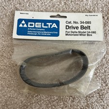 Delta Drive Belt No.34-080 Motorized Miter Box USA made in Italy