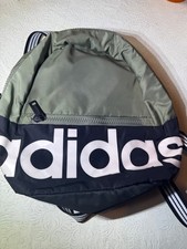 adidas Core Logo Backpack – Black/White/Grey – Classic Essentials