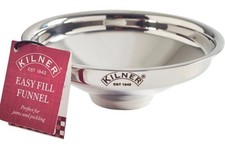 Kilner Stainless Steel Easy Strainer Funnel for Jam Jelly Making Preserving 