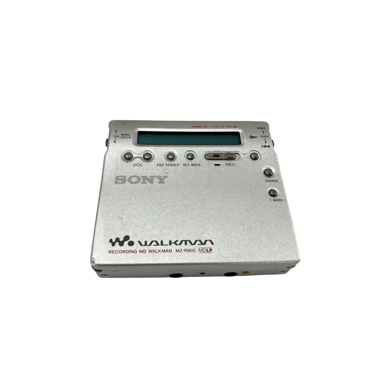 Sony MD Walkman MZ-R900 Portable Player Recorder Silver Tested