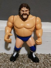 wwf HACKSAW JIM DUGGAN SERIES 1 wrestling HASBRO figure BLUE CARD