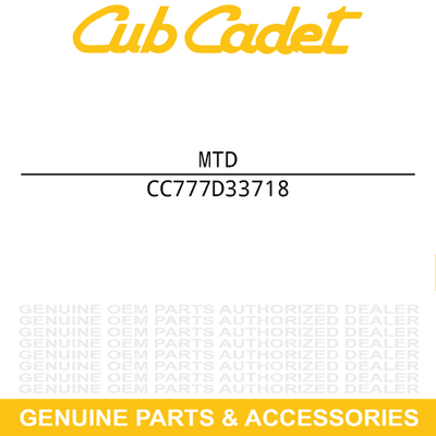 #ad MTD 777D33718 Label Tiller Belt Shield Troy for Troy Bilt Mustang $21.95