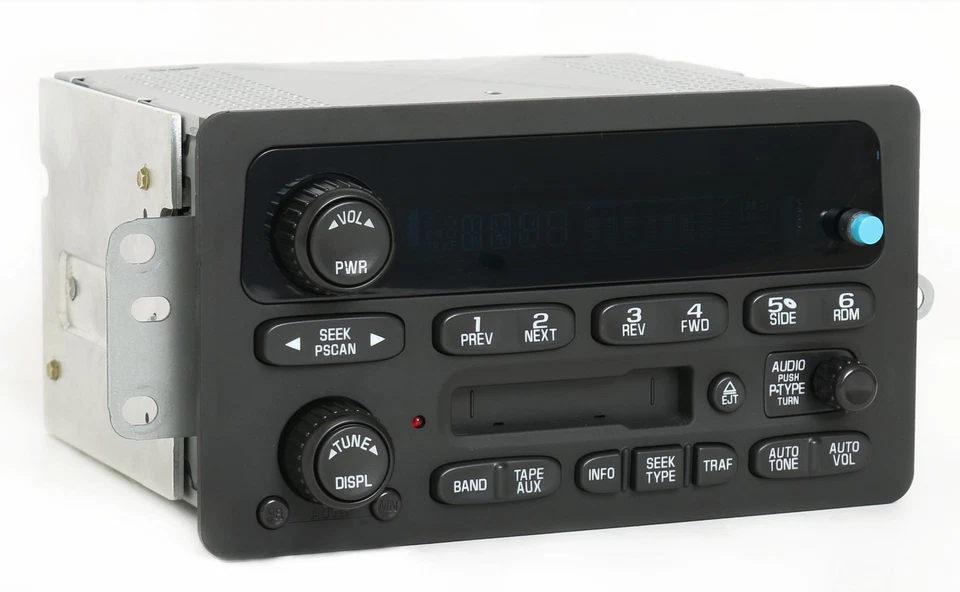 Chevy Impala Monte Carlo 2003-05 rádio AM FM cassete com música Bluetooth 10335222 - Imagem 3 de 4