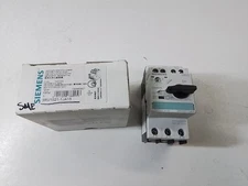 SIEMENS 3RV1021-1JA15 Manual Motor Starter 7-10A NO + NC contacts