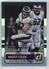 2015 Panini Donruss Press Proof Purple 43/199 Brent Celek #110 06ix