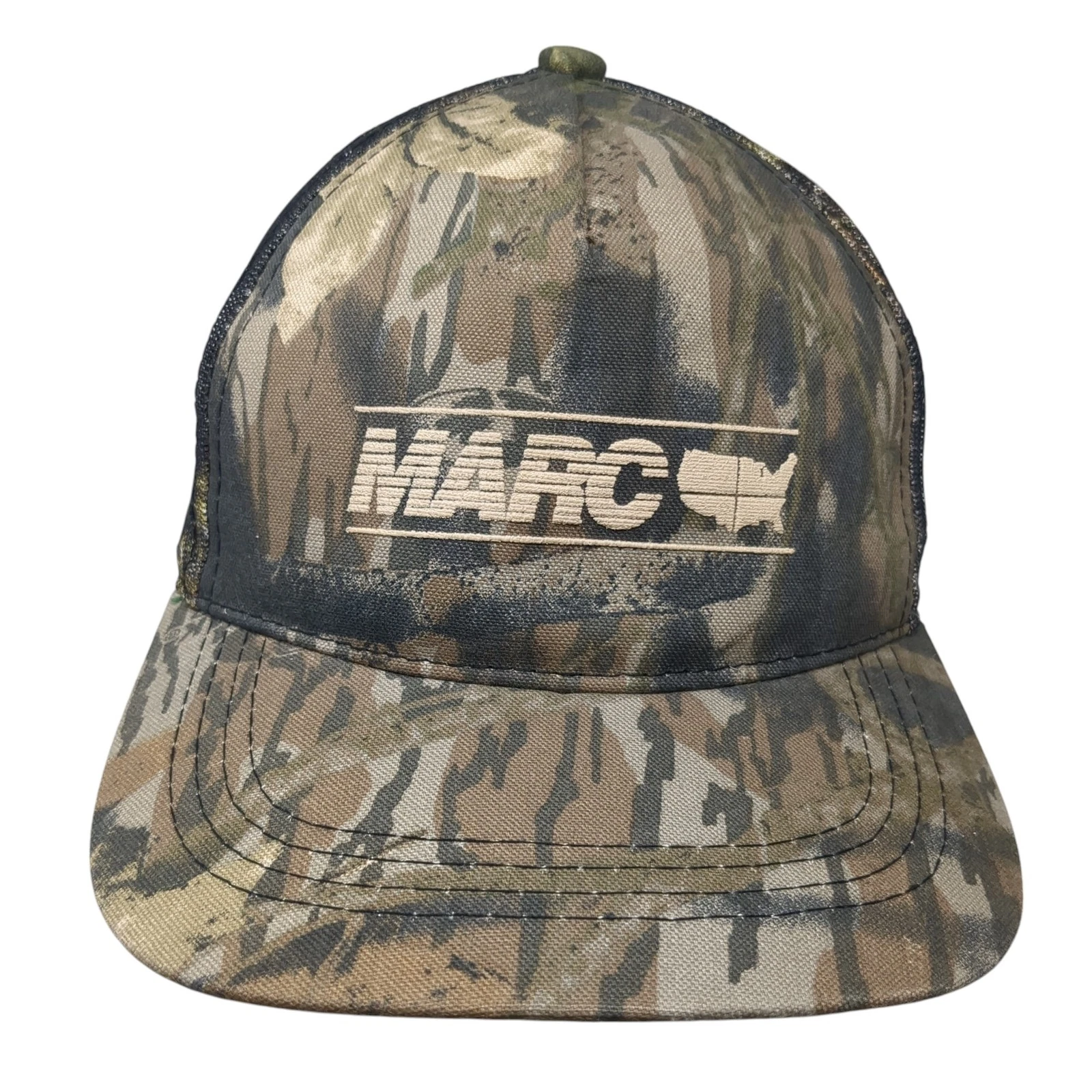 Marc Strapback 5 Panel Cap Multicolor One Size Adjustable Camouflage Outdoor Cap