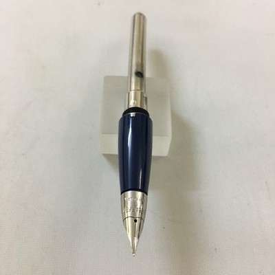Parts only:Sheaffer Imperial Touch Down Dark blue Steel Fine+sack USED USA
