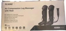 FIT KING Foot and Leg Massager for Circulation with Knee Heat with Hand-held...