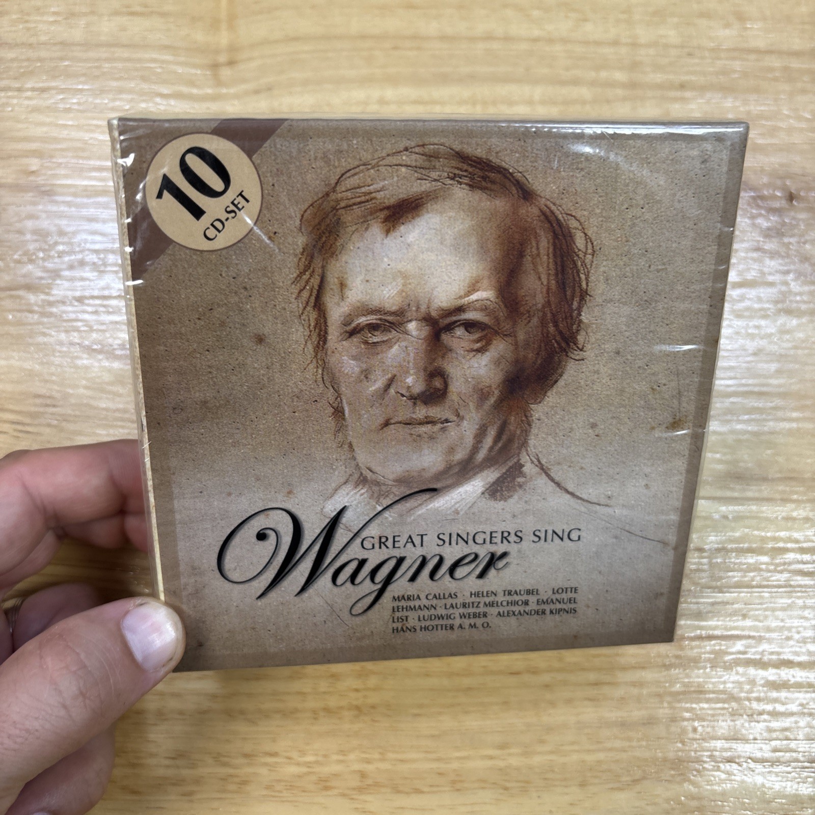 Great Singers Sing: Wagner (CD, 2005, 10 Disc) New Sealed