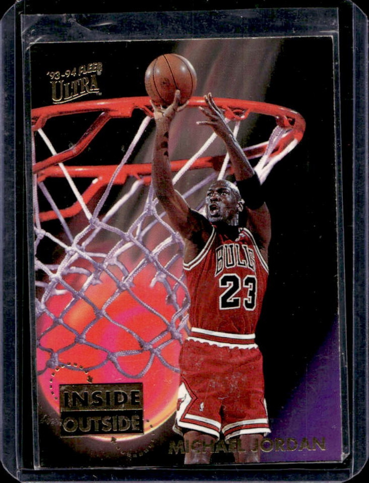 1993-94 Fleer Ultra Michael Jordan Inside Outside #4 Bulls