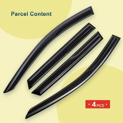 4PCS LUXURY Window Visors Weather Shields For Hyundai Tucson 2021-2024 1 - Picture 3 of 4