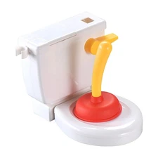 Toilet Trick Toy Flush Halloween Poop Stool Toy Fun Prank Realistic Designs