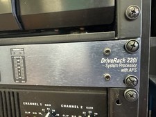 DBX DriveRack 220i System Processor W/AFS Advanced Feedback Suppression Tested