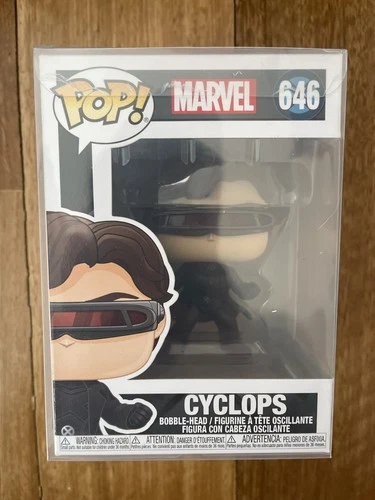 Cyclops 646 Pop Vinyl Funko In Protector Marvel X-Men Figure Free Post