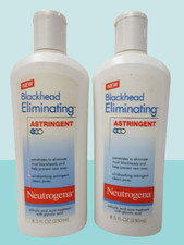 NEUTROGENA BLACKHEAD ELIMINATING SALICYLIC ACID ACNE TREATMENT 8.5 OZ LOT OF 2