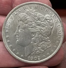 1902 $1 US Morgan Silver Dollar Philadelphia, Free Shipping