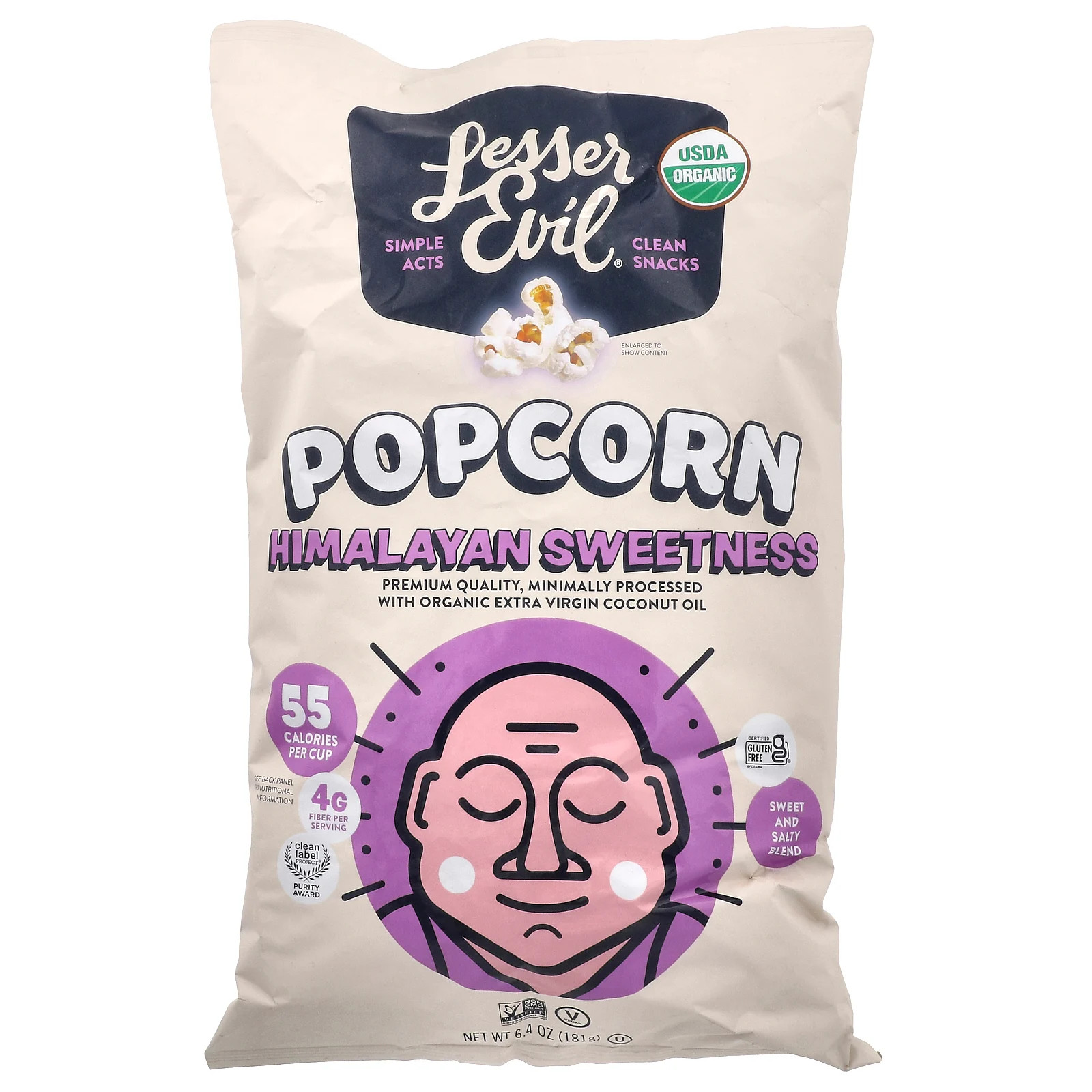 Попкорн Гималайская сладость 64 унции 181 г 2090₽