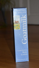 Crabtree & Evelyn GOATMILK BODY LOTION 250ml original formula, old-style box