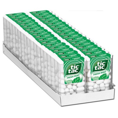 (48,94 /1kg) Ferrero Tic Tac fresh mint, Dragee-Bonbon, 36 Packungen