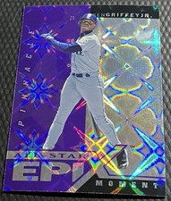 1997 Ken Griffey, Jr. Mariners Pinnacle Epix Purple Card #E1 Moment