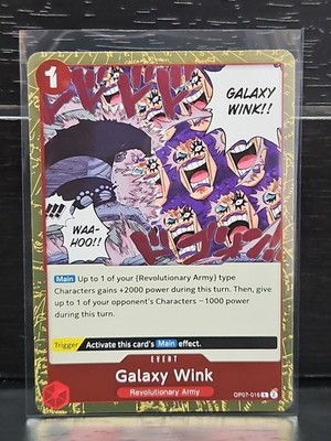 One Piece CCG: 500 Years in the Future - Galaxy Wink (Foil Rare OP07-016)